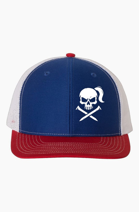 Ryder, White. &amp;amp; Blue Snapback